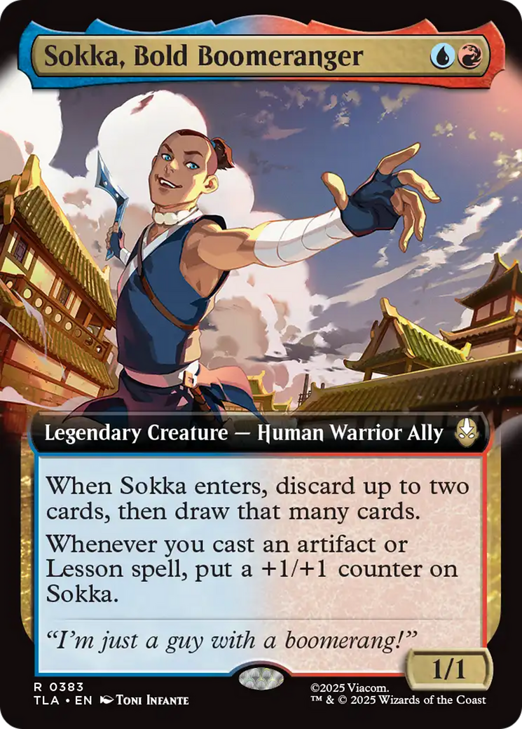 Sokka, Bold Boomeranger (Extended Art) [Avatar: The Last Airbender] | Empire Gaming NC
