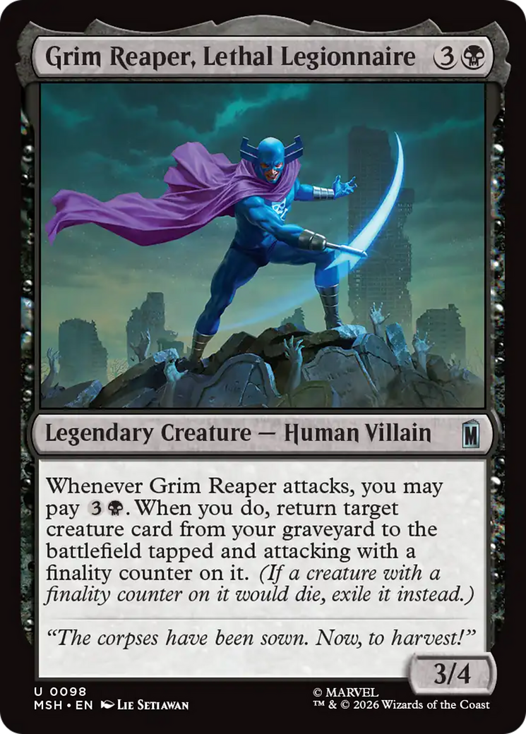 Grim Reaper, Lethal Legionnaire [Marvel Super Heroes] | Empire Gaming NC
