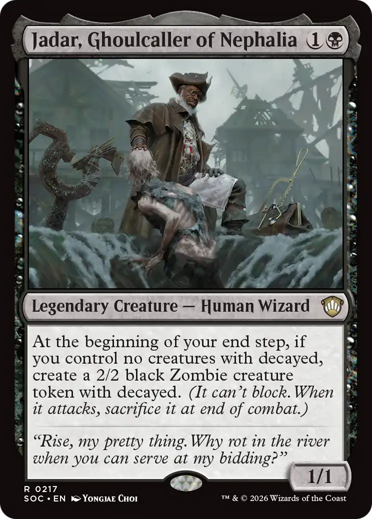 Jadar, Ghoulcaller of Nephalia [Secrets of Strixhaven Commander] | Empire Gaming NC