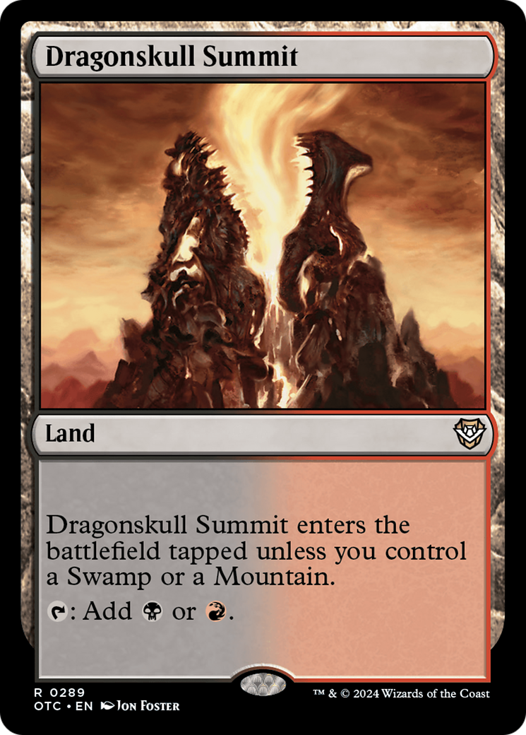 Dragonskull Summit [Outlaws of Thunder Junction Commander] | Empire Gaming NC