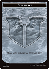 Experience // Treasure Double-Sided Token [Tarkir: Dragonstorm Commander Tokens] | Empire Gaming NC