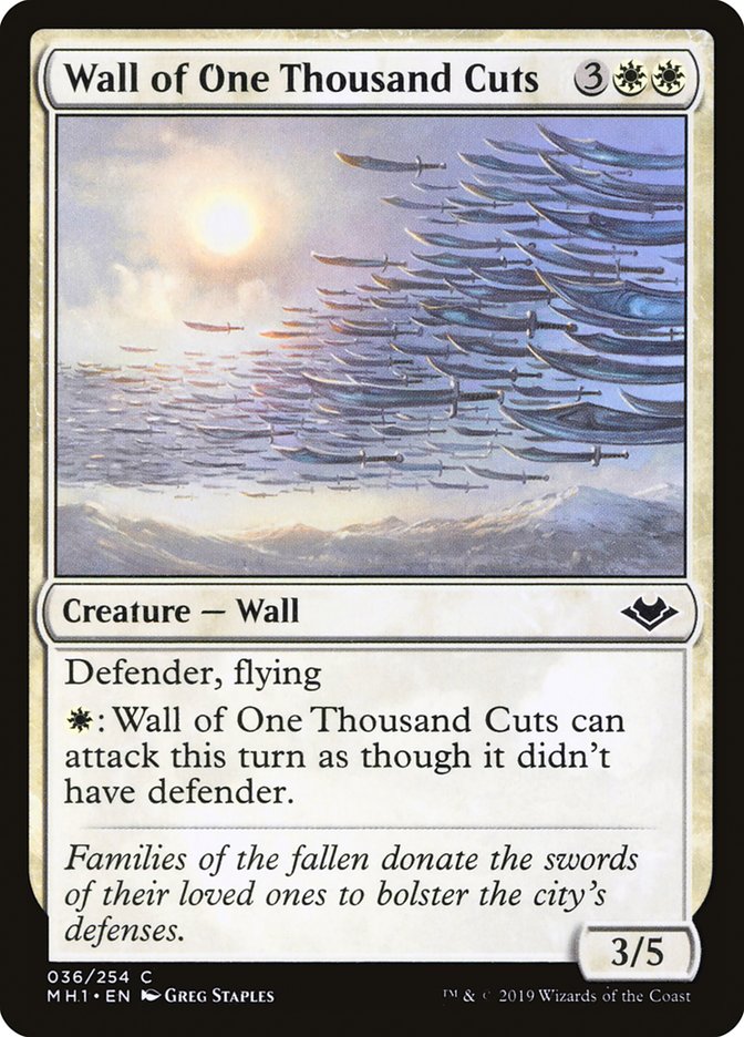 Wall of One Thousand Cuts [Modern Horizons] | Empire Gaming NC