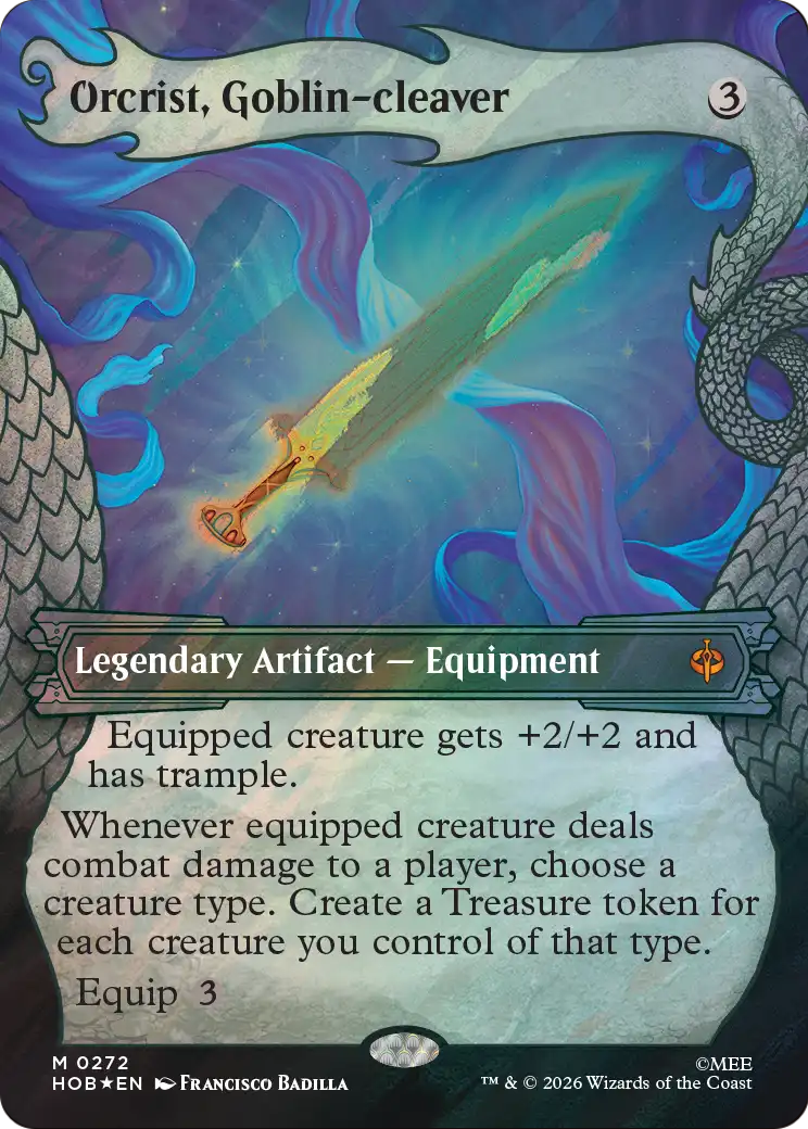 Orcrist, Goblin-cleaver (Showcase) (Surge Foil) [The Hobbit] | Empire Gaming NC