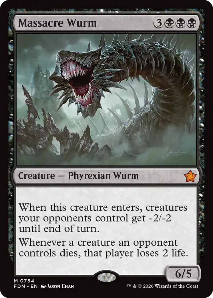 Massacre Wurm (0754) [Foundations] | Empire Gaming NC