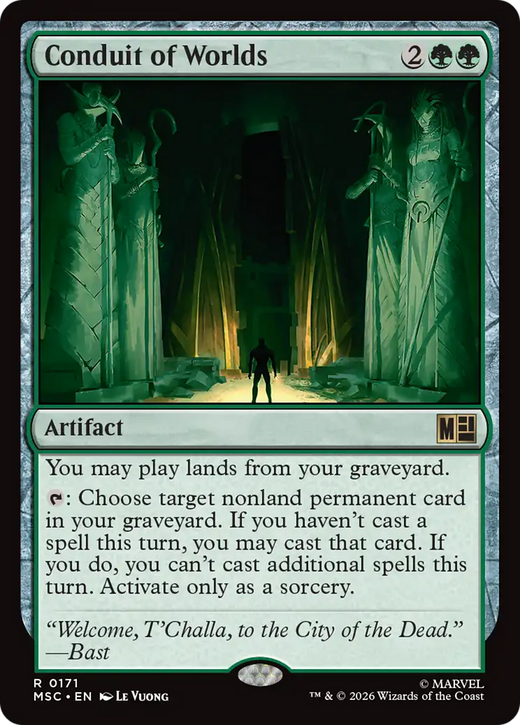 Conduit of Worlds (Surge Foil) [Marvel Super Heroes Commander] | Empire Gaming NC