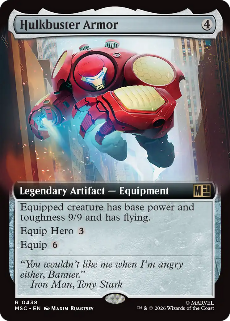 Hulkbuster Armor (Extended Art) [Marvel Super Heroes Commander] | Empire Gaming NC
