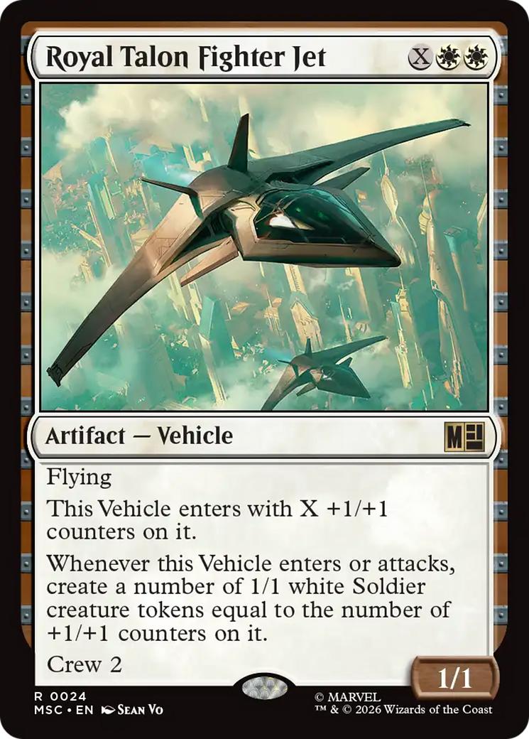 Royal Talon Fighter Jet (Surge Foil) [Marvel Super Heroes Commander] | Empire Gaming NC
