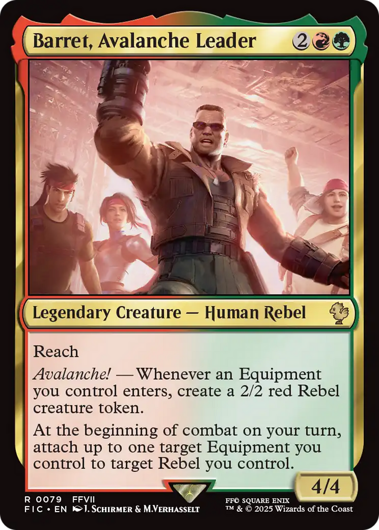 Barret, Avalanche Leader [FINAL FANTASY Commander] | Empire Gaming NC