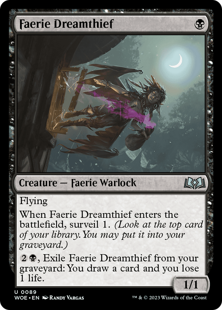 Faerie Dreamthief [Wilds of Eldraine] | Empire Gaming NC