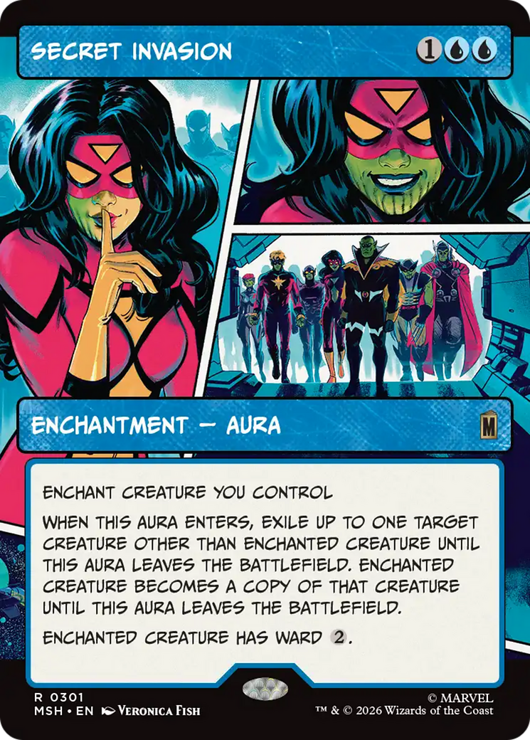 Secret Invasion (Borderless) [Marvel Super Heroes] | Empire Gaming NC