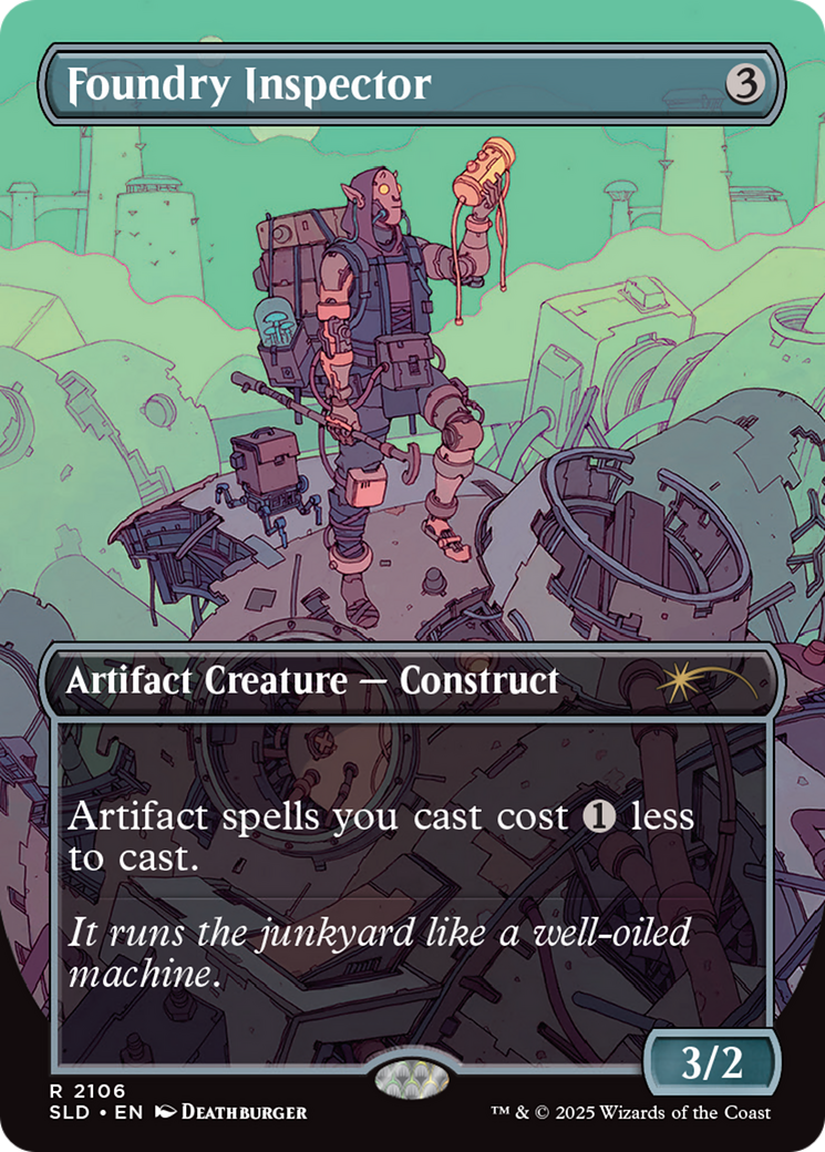 Foundry Inspector (Galaxy Foil) [Secret Lair Drop Series] | Empire Gaming NC