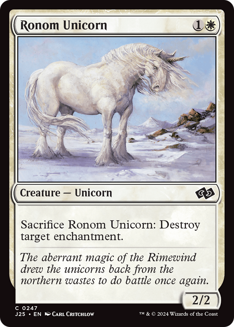 Ronom Unicorn [Foundations Jumpstart] | Empire Gaming NC