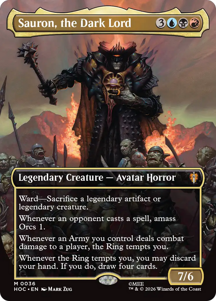 Sauron, the Dark Lord (Borderless) [The Hobbit] | Empire Gaming NC