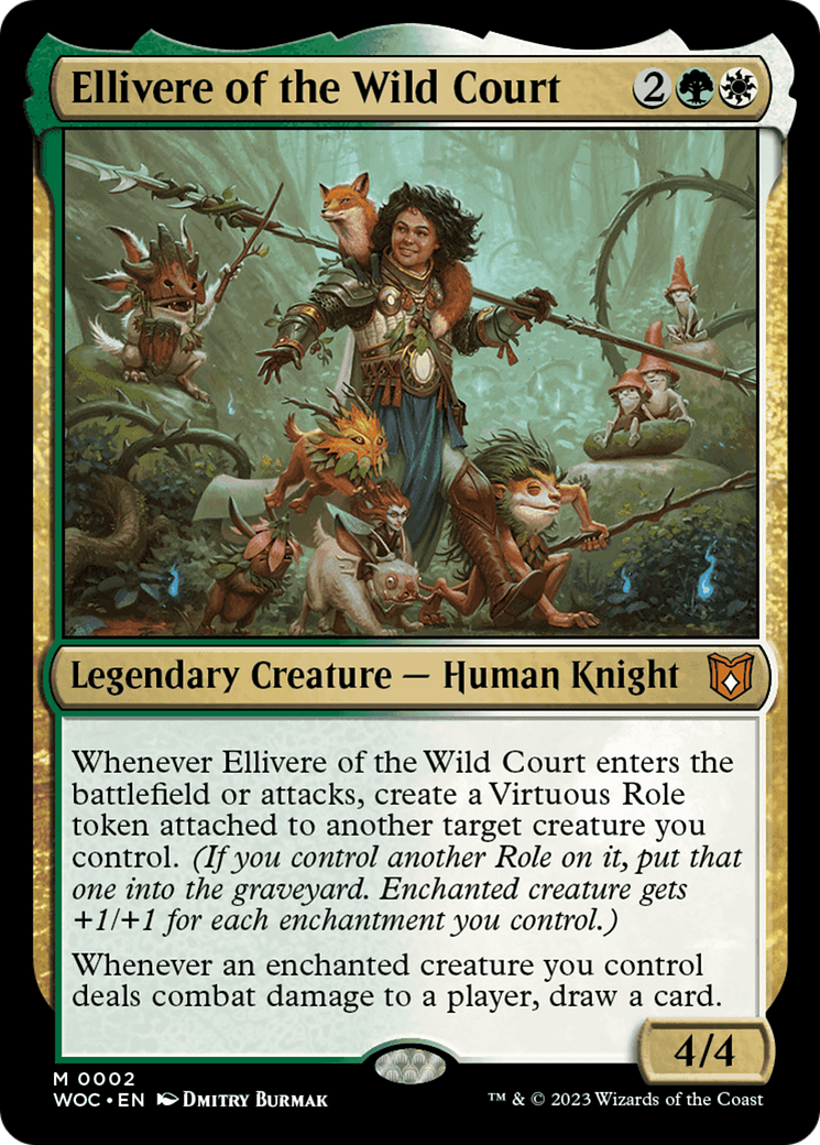 Ellivere of the Wild Court [Wilds of Eldraine Commander] | Empire Gaming NC