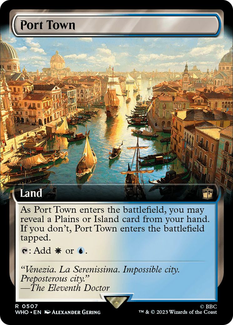 Port Town (Extended Art) [Doctor Who] | Empire Gaming NC
