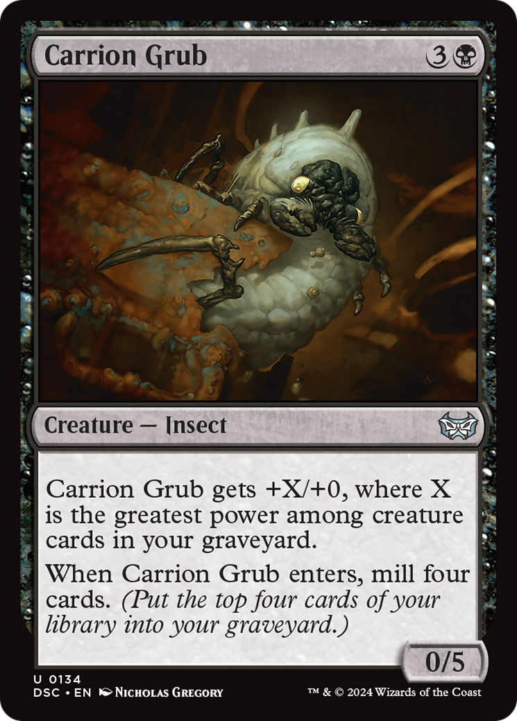 Carrion Grub [Duskmourn: House of Horror Commander] | Empire Gaming NC