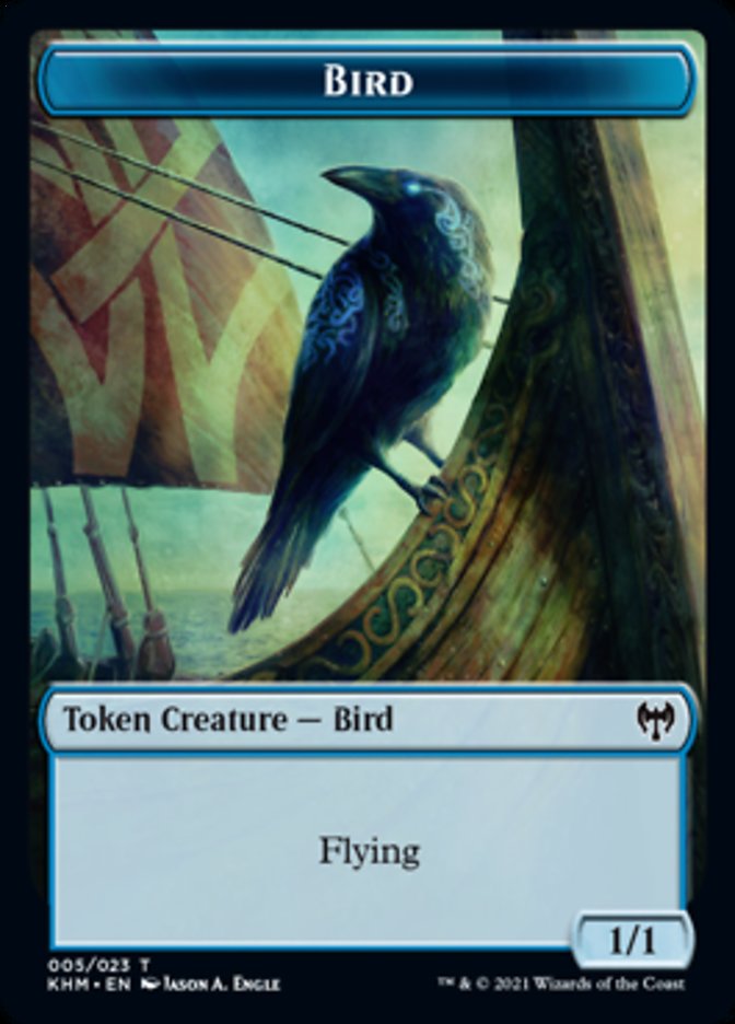 Bird Token [Kaldheim Tokens] | Empire Gaming NC