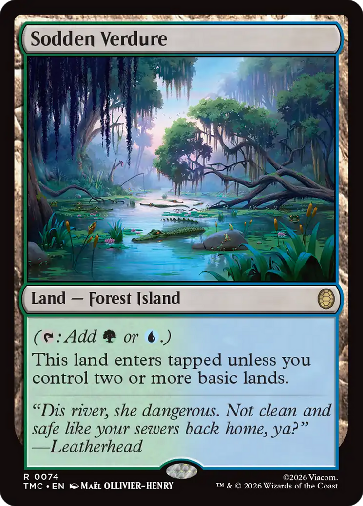 Sodden Verdure [Teenage Mutant Ninja Turtles Commander] | Empire Gaming NC
