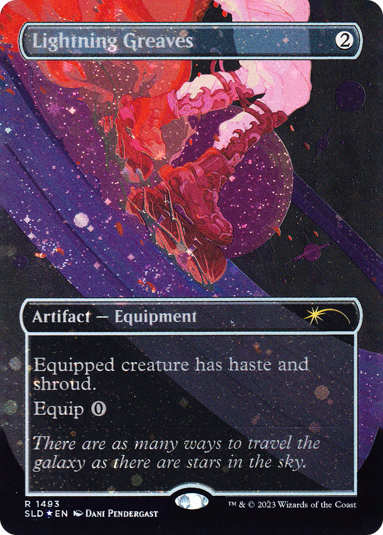 Lightning Greaves (1493) (Galaxy Foil) [Secret Lair Drop Series] | Empire Gaming NC