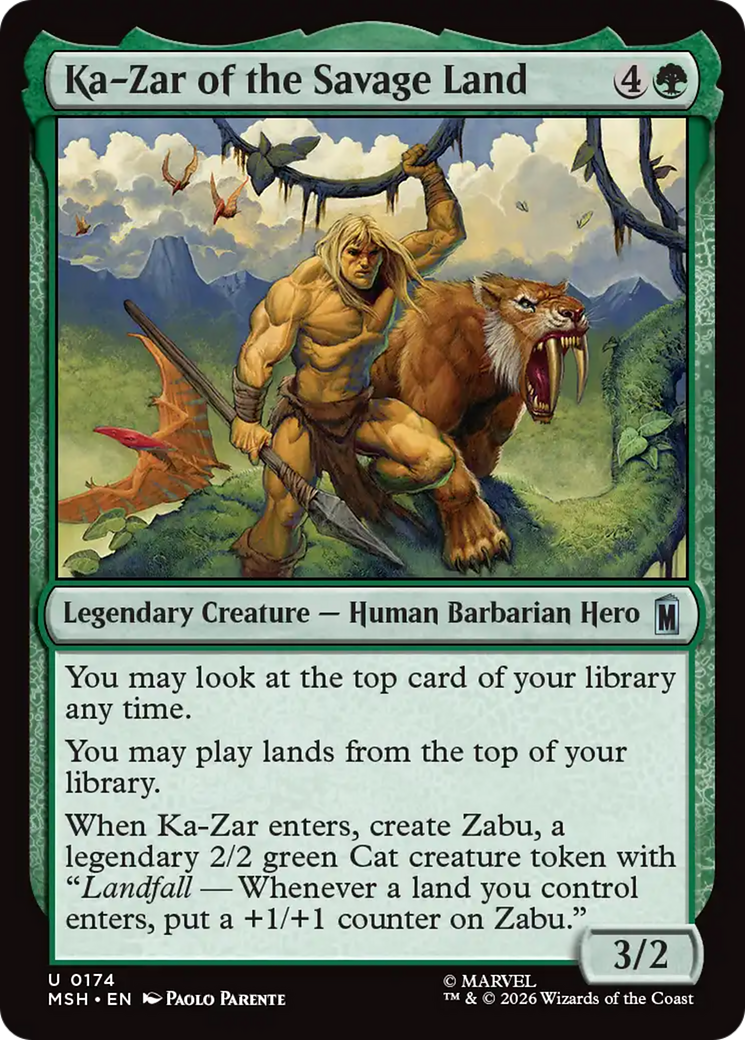 Ka-Zar of the Savage Land [Marvel Super Heroes] | Empire Gaming NC