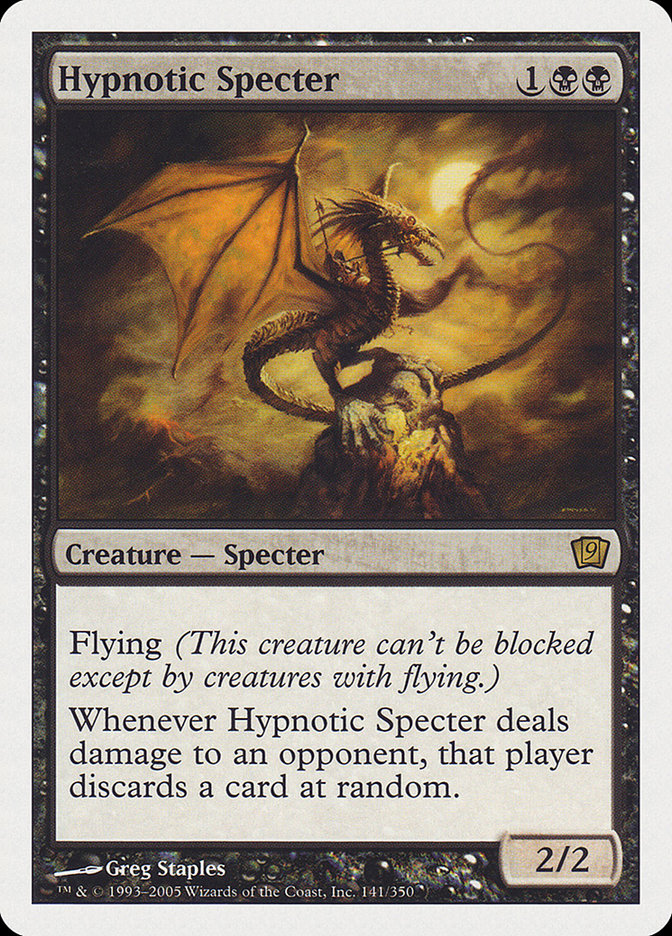 Hypnotic Specter (9th Edition) (Oversized) [Oversize Cards] | Empire Gaming NC