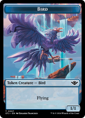 Bird // Plot Double-Sided Token [Outlaws of Thunder Junction Tokens] | Empire Gaming NC