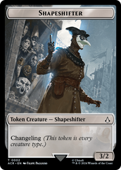 Assassin // Shapeshifter Double-Sided Token [Assassin's Creed Tokens] | Empire Gaming NC