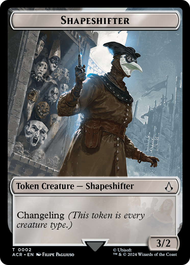 Shapeshifter Token [Assassin's Creed Tokens] | Empire Gaming NC