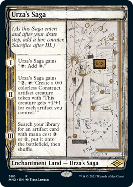 Urza's Saga (Sketch) [Modern Horizons 2] | Empire Gaming NC