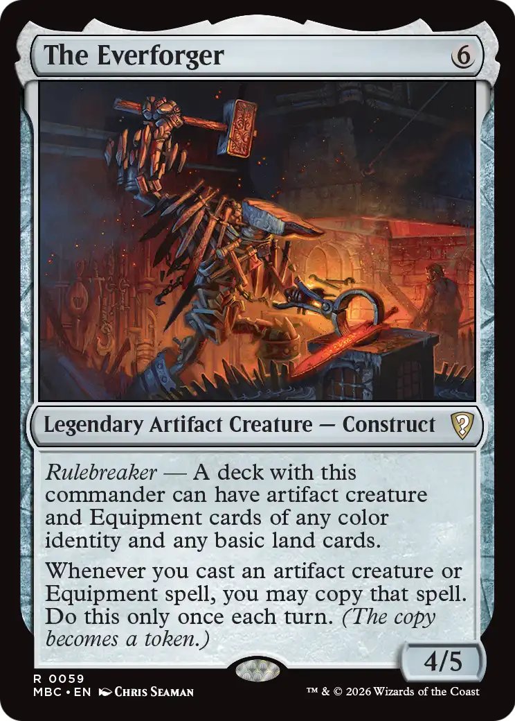 The Everforger [Mystery Booster: Commander Edition] | Empire Gaming NC