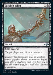 Sudden Edict (Sketch) [Modern Horizons 2] | Empire Gaming NC