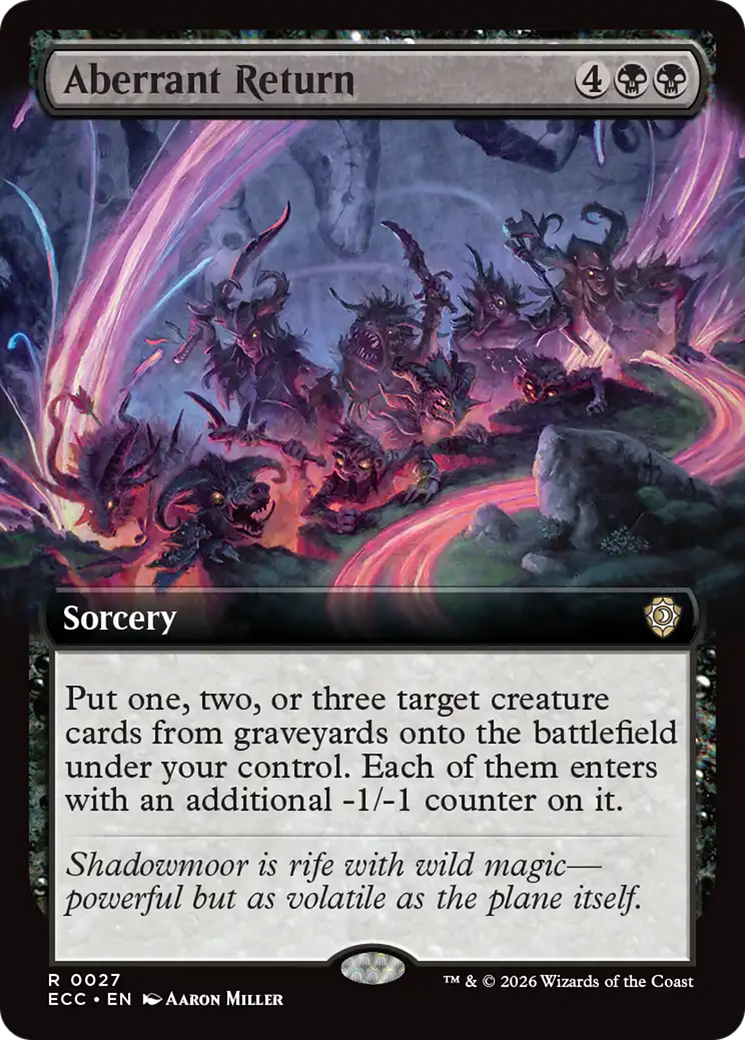 Aberrant Return (Extended Art) [Lorwyn Eclipsed Commander] | Empire Gaming NC