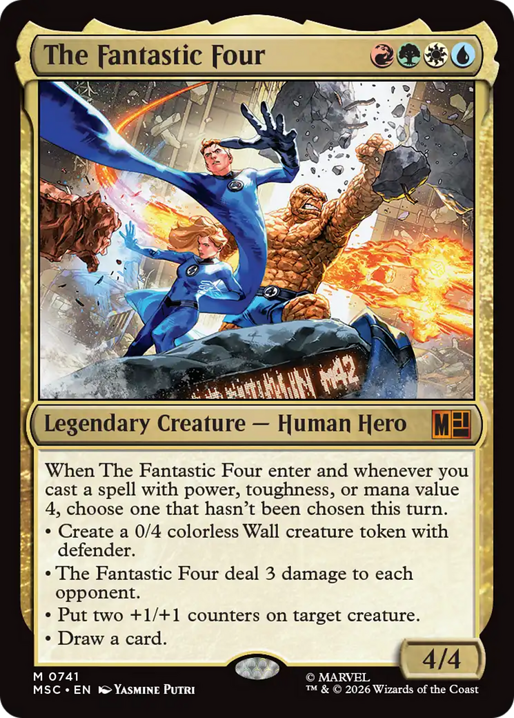 The Fantastic Four [Marvel Super Heroes Commander] | Empire Gaming NC