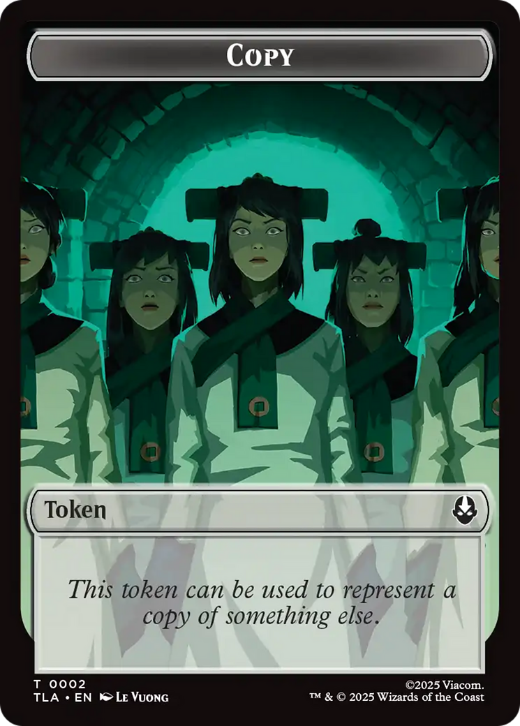 Copy (0002) // Soldier (0011) Double-Sided Token [Avatar: The Last Airbender Tokens] | Empire Gaming NC
