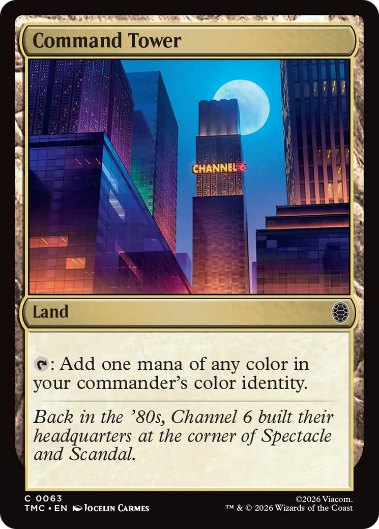 Command Tower [Teenage Mutant Ninja Turtles Commander] | Empire Gaming NC