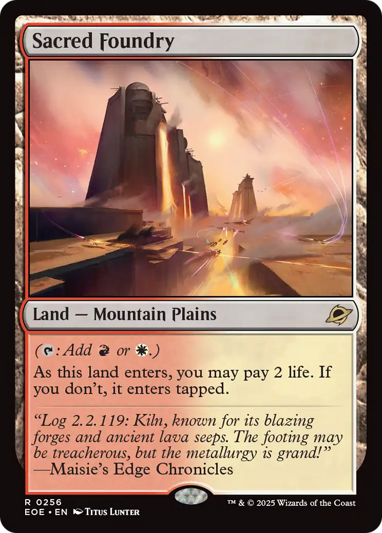 Sacred Foundry [Edge of Eternities] | Empire Gaming NC
