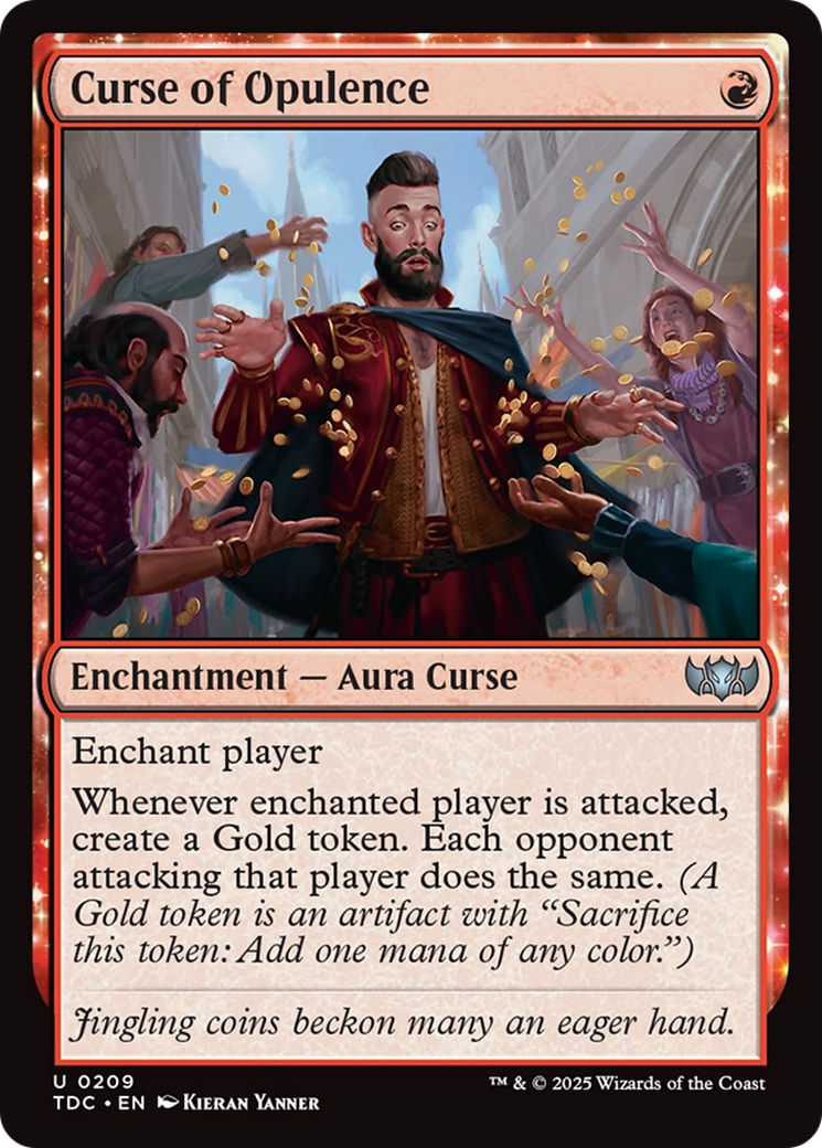 Curse of Opulence [Tarkir: Dragonstorm Commander] | Empire Gaming NC