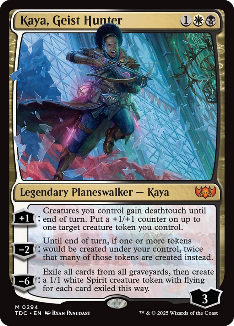 Kaya, Geist Hunter [Tarkir: Dragonstorm Commander] | Empire Gaming NC