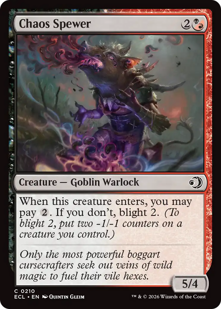 Chaos Spewer [Lorwyn Eclipsed] | Empire Gaming NC