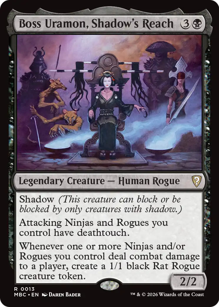 Boss Uramon, Shadow's Reach [Mystery Booster: Commander Edition] | Empire Gaming NC