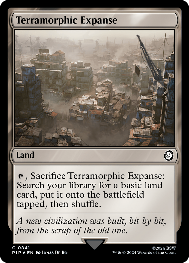 Terramorphic Expanse (Surge Foil) [Fallout] | Empire Gaming NC