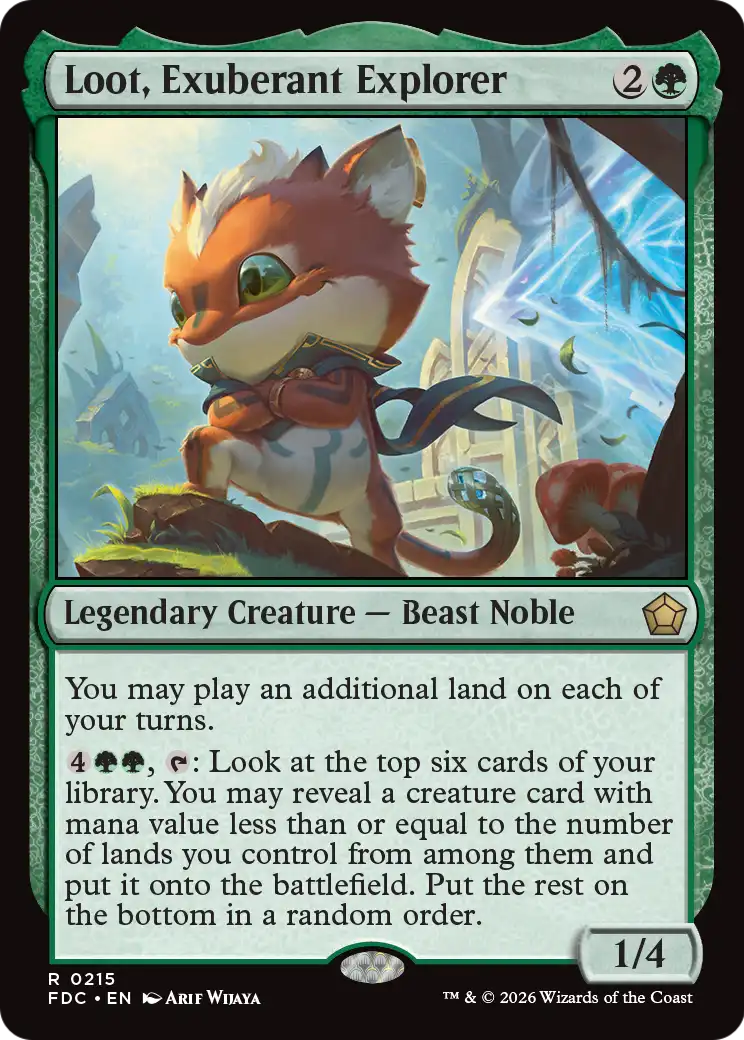 Loot, Exuberant Explorer [Foundations Commander] | Empire Gaming NC
