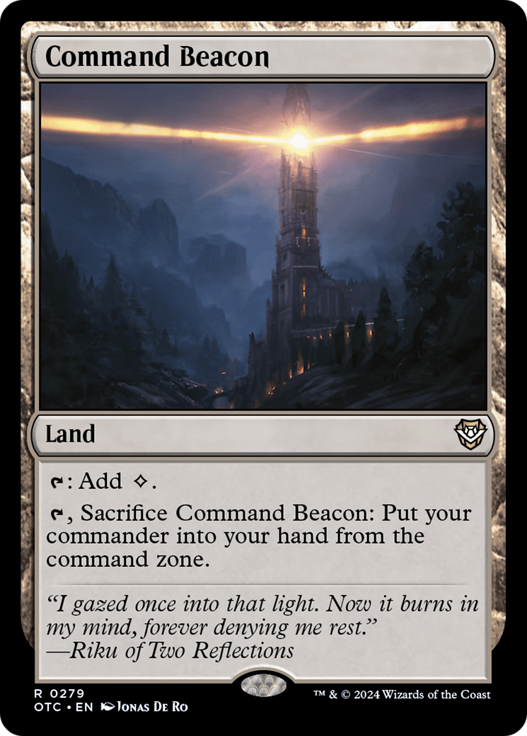 Command Beacon [Outlaws of Thunder Junction Commander] | Empire Gaming NC