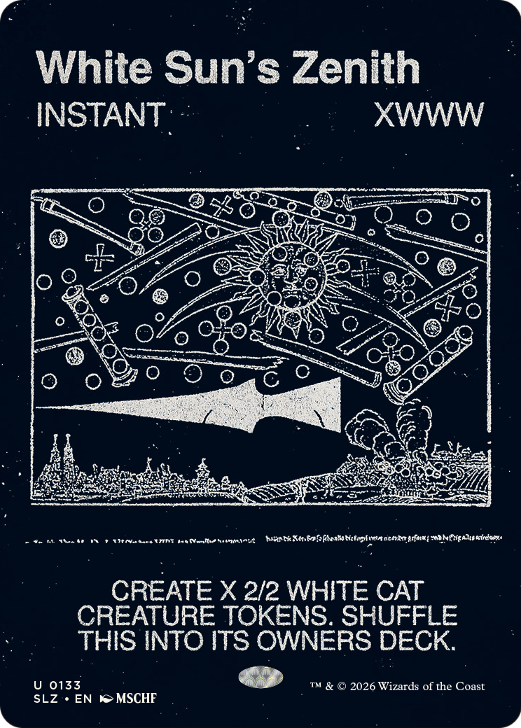 White Sun's Zenith (0133) [Secret Lair x MSCHF: The Zeta Set] | Empire Gaming NC