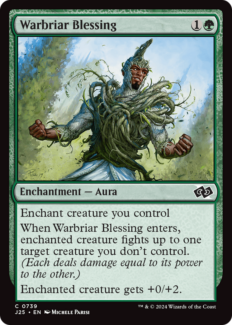 Warbriar Blessing [Foundations Jumpstart] | Empire Gaming NC