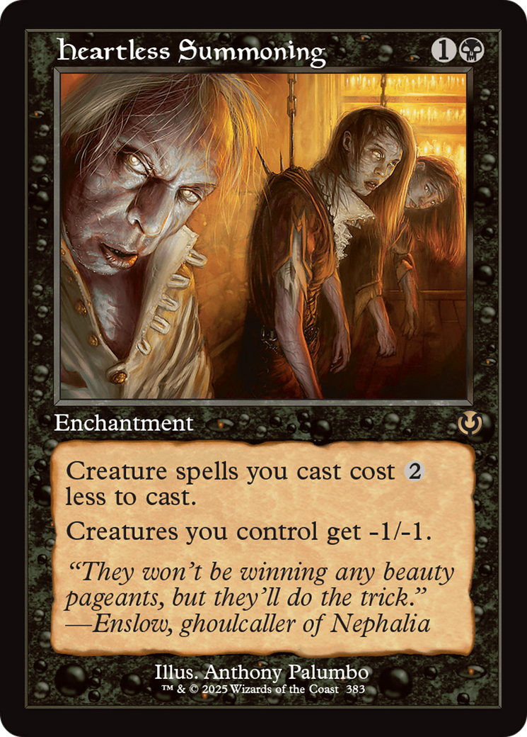 Heartless Summoning (Retro Frame) [Innistrad Remastered] | Empire Gaming NC