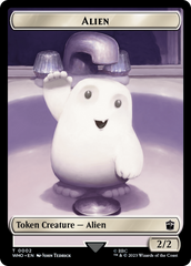 Alien // Osgood, Operation Double Double-Sided Token [Doctor Who Tokens] | Empire Gaming NC