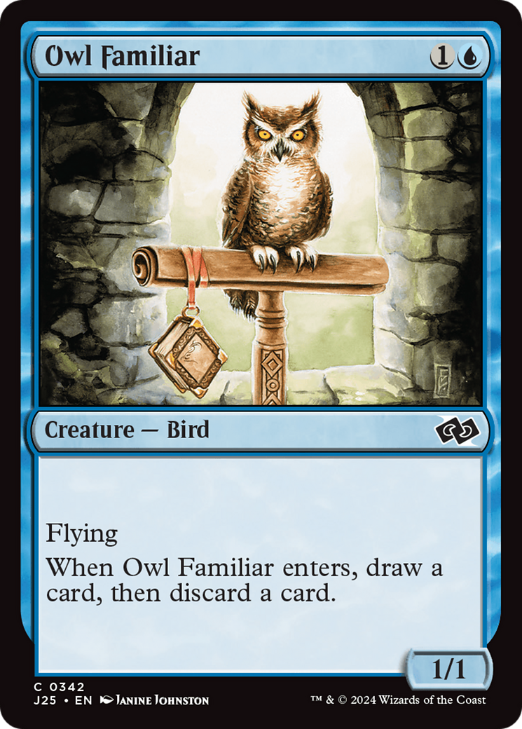 Owl Familiar [Foundations Jumpstart] | Empire Gaming NC