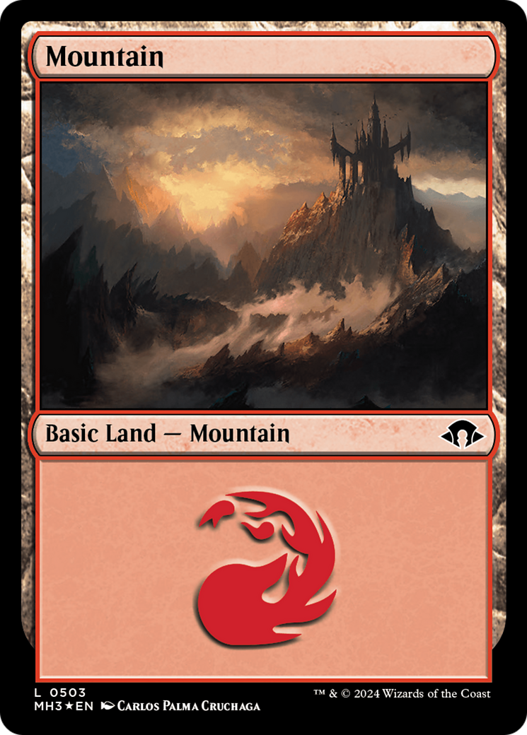 Mountain (0503) (Ripple Foil) [Modern Horizons 3] | Empire Gaming NC