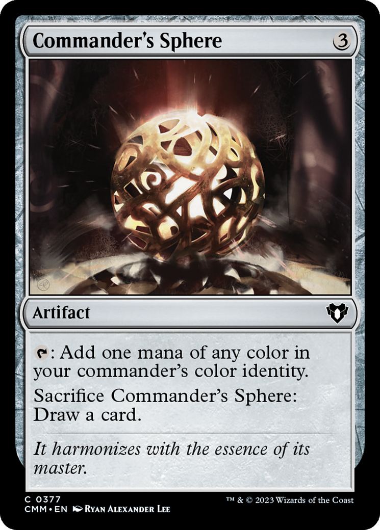 Commander's Sphere [Commander Masters] | Empire Gaming NC